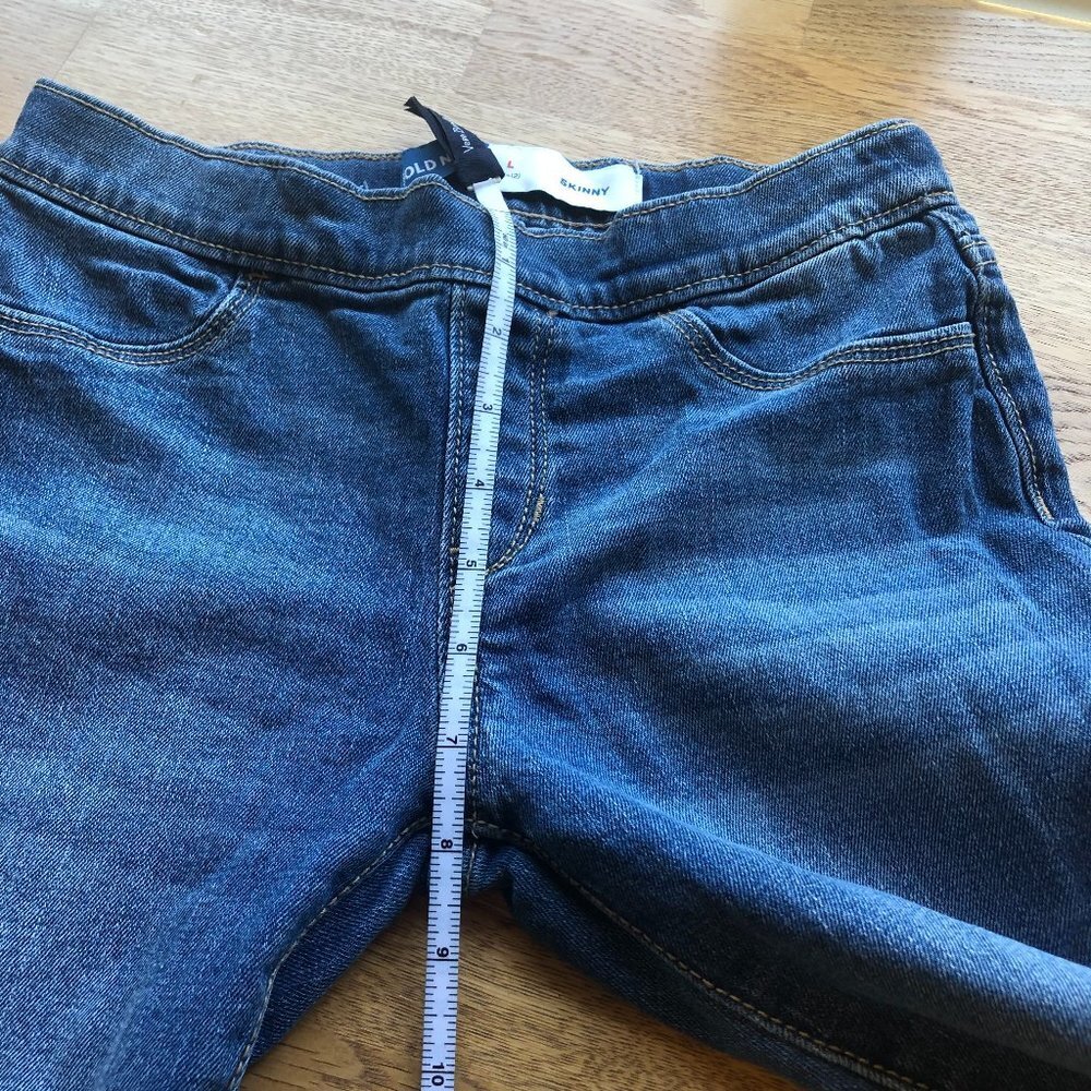 Old Navy Kids Pull On Skinny Jeans Size Large (10-12) - Picture 10 of 11